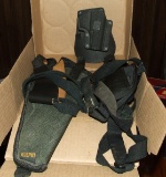 3 Holsters & Cary Pouches