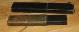 2 Old Straight Razor Boxes.