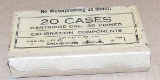 Frankford Arsenal .30 Primed Cases. Experimental? (1945)