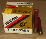 25 Rounds Federal 410 3 Inch