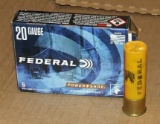 5 Rounds Federal 20 ga No 3 Buck