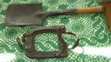 British WW 1-2 Military Shovel & Case