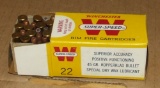 50 Rounds Winchester 22 W.R.F.
