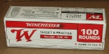 100 Rounds Winchester 9mm Luger