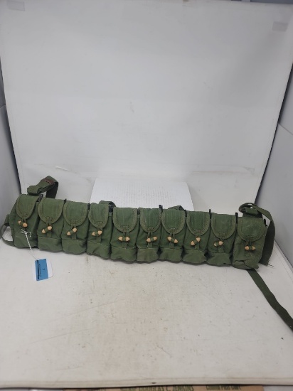 200 rnd bandolier Chinese steel case 7.62x39