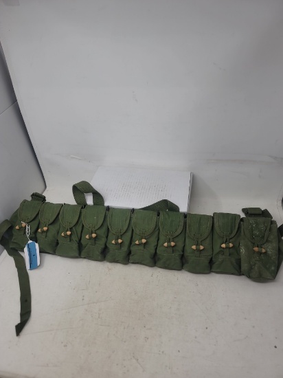 200 rnd bandolier Chinese steel case 7.62x39
