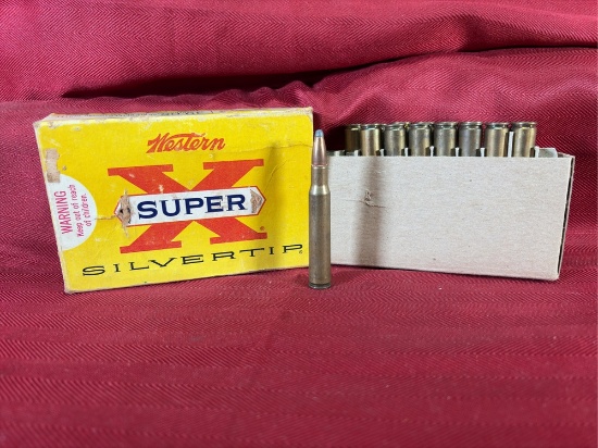 16 RD Vintage Box Western Super X 30-06 SPRG 180 gr Silvertip Expanding Bullet