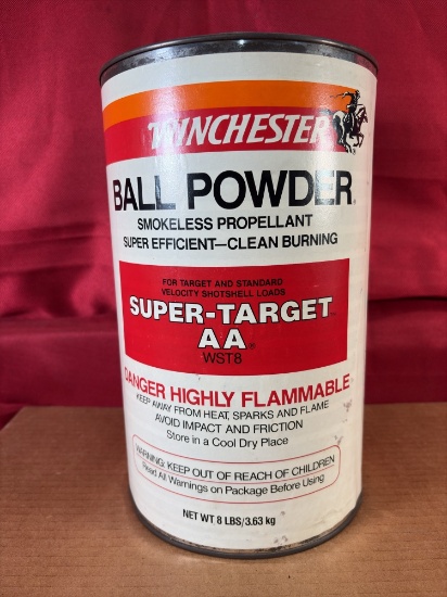 Opened & Used Winchester Ball Powder-Smokeless