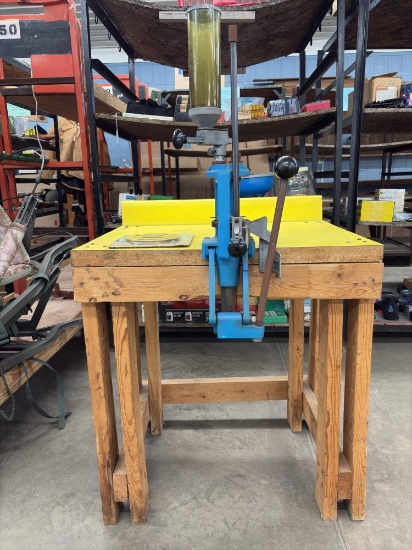Dillon Precision Blue RL 450 Press on Table plus Accessories & Manual