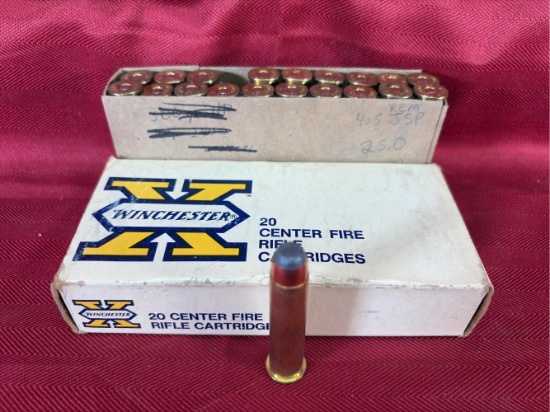 20 RDS Reloads Remington 45-70 GOVT 405 gr JSP in Vintage Winchester Box