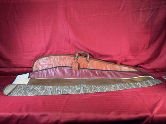 1 Leather Soft Rifle/Shotgun Case & 3 Rifle/Shotgun Sleeves | Online ...