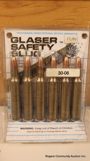 30-06 Glaser Safety Slugs