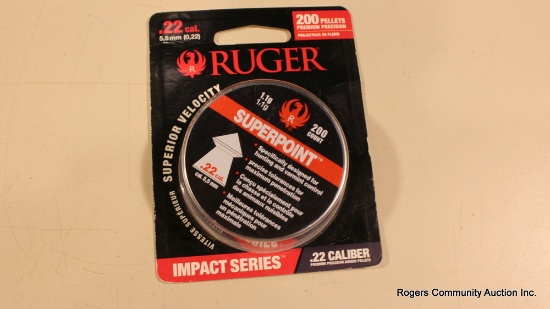 200 count 22 caliber pellets