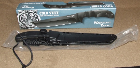 Special Ed Cold Steel Warcraft Tanto CPM 3 V/ Secure -Ex