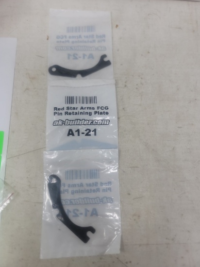3 Red Star Arms Pin Retaining Plates