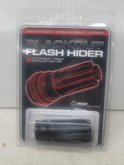 Blackout flash hider