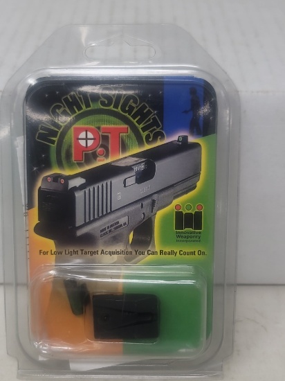 PT Kimber night sights