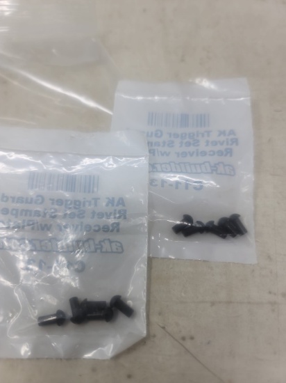 2 AK Builder AK trigger guard rivet set