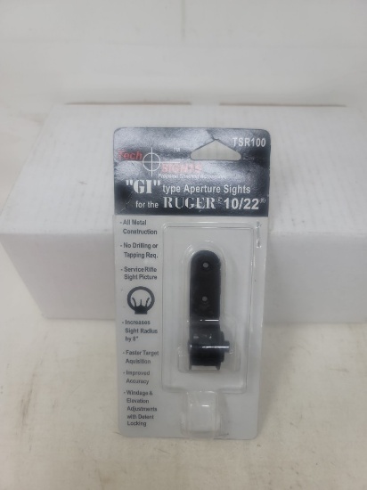 Tech Sights Ruger 10/22 Aperture sights