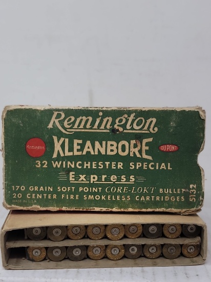 18 Pcs Assorted Remington 32 SPEC brass