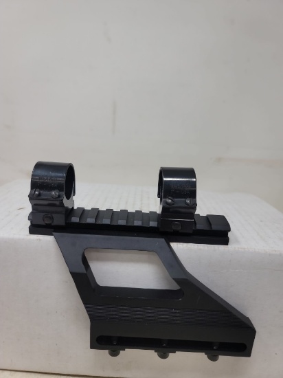 Side mount picatinny rail w/ Weaver rings