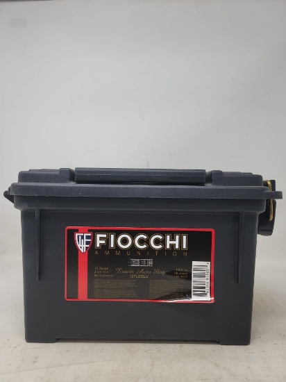 80 rnds Fiocchi 12ga Slugs in Plastic Fiocchi can