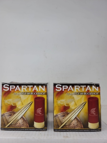 2-25 rnd box Spartan 12ga )) Buckshot