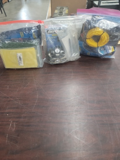 3 bags assorted survival goods
