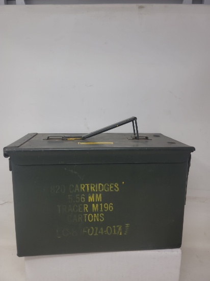 Metal ammo can