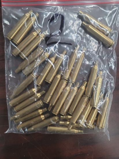 34 pcs Remington UMC 220 Swift brass