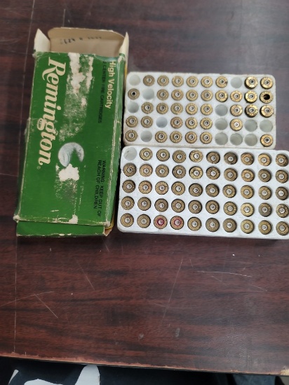 37 pcs 32 auto & 49 pcs 380 brass