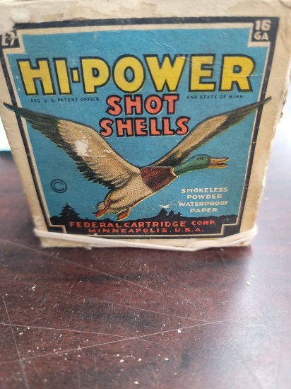 25 rnd box 16ga shotshells