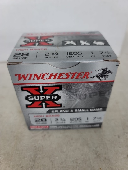 25 rnds 28ga shotshells