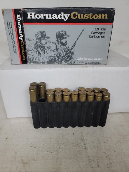 3 live rnds & 15 empty 300 win mag