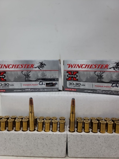2- 20 Rnd Box Winchester 30-30  170 GR.