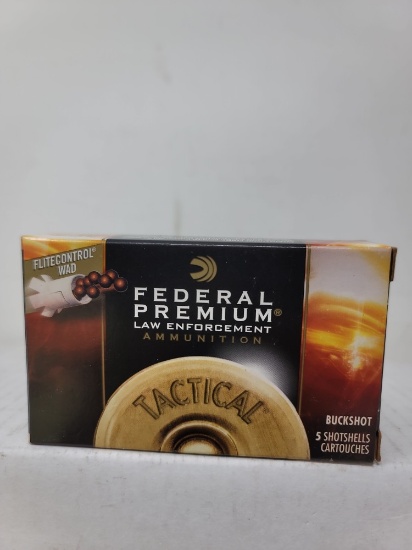 5 Rnd Box Federal 12Ga Buckshot