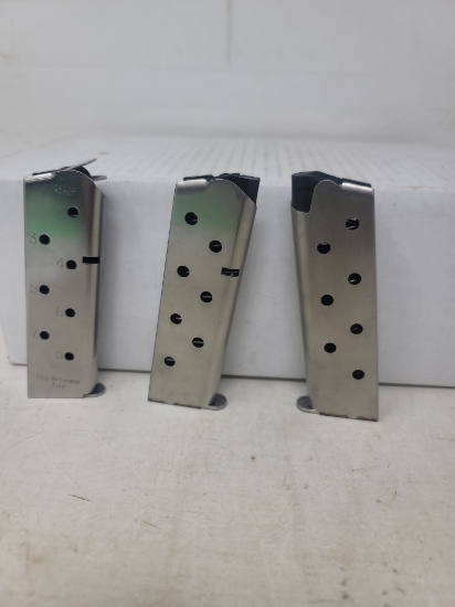 3-8 rnd 45acp magazines