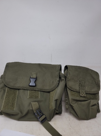 2 Military pouches