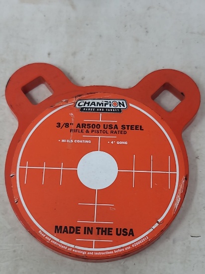 Champion 3/8" steel target