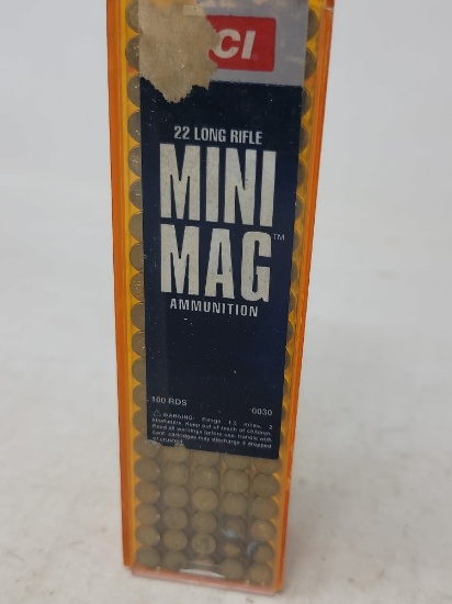 100 rnd box CCI 22lr Mini Mag
