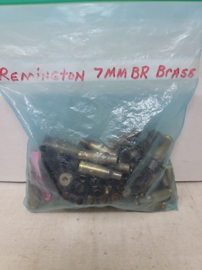 59 pcs Remington 7mm B.R. Brass