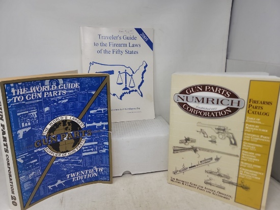 Numerich parts catalogs & Travelers guide for State Firearms Laws