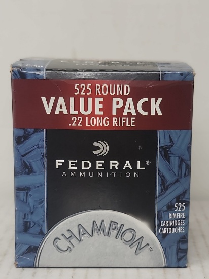 525 rnd Value Pack Federal 22 lr ammo
