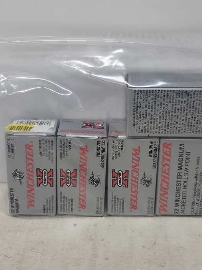 5-50 rnd box Winchester Super X 22 Win Mag JHP