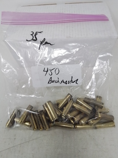 35 pcs 450 Bushmaster brass