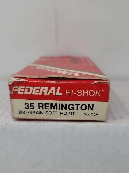 20 rnd box Federal 35 Rem 200gr SP