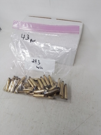 43 pcs assorted 243 brass