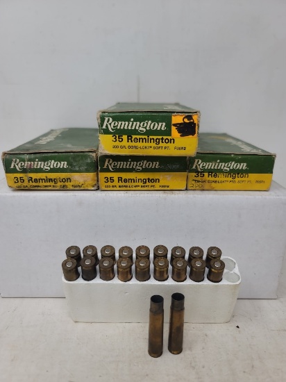 78 rnds Remington 35 Rem 200gr (possible reloads)