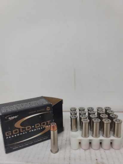 20 rnd box Speer Gold Dot 357 Mag 135gr GDHP