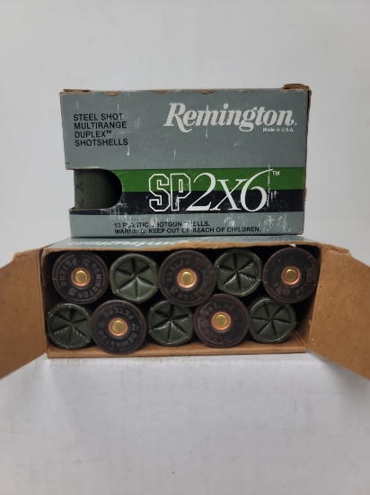 2-10 rnd box Remington SP2x6 12ga